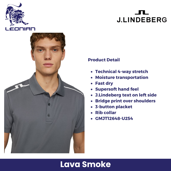 J.Lindeberg Lionel Polo Men's Golf Shirt