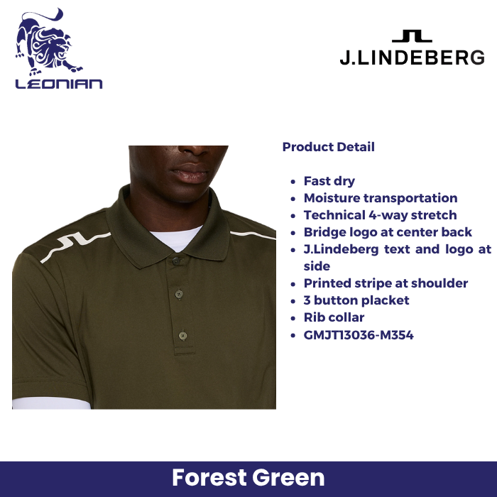 J.Lindeberg Lionel Polo Men's Golf Shirt