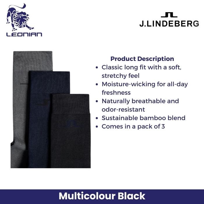 J.Lindeberg Long Socks 3P