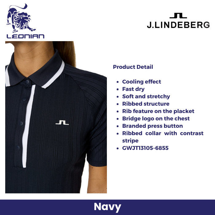 J.Lindeberg Mandy Polo Women's Golf Shirt