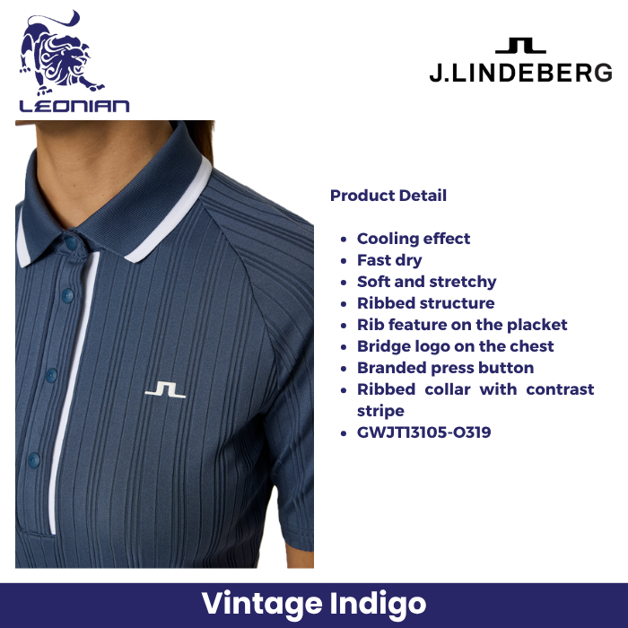 J.Lindeberg Mandy Polo Women's Golf Shirt