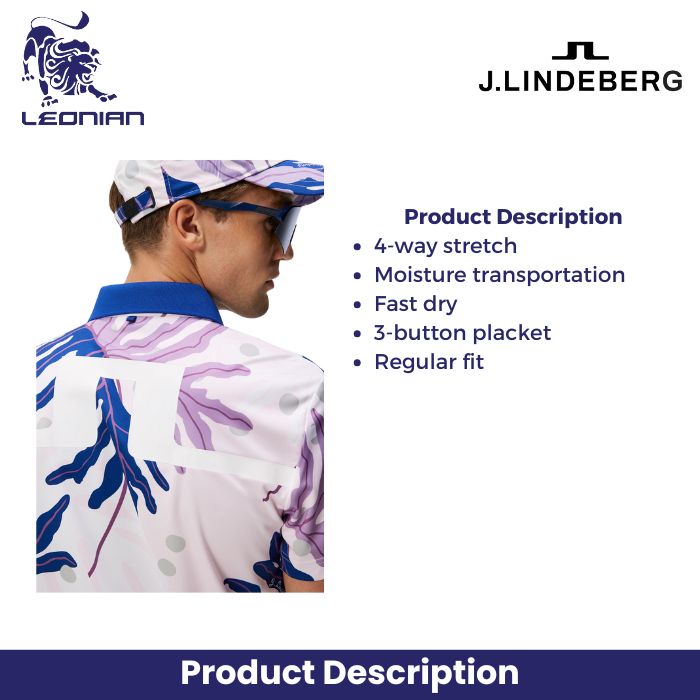J.Lindeberg Martin Print Regular Fit