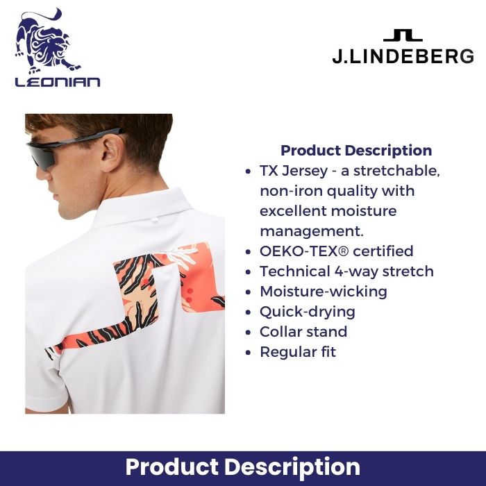J.Lindeberg Martin Regular Fit Polo
