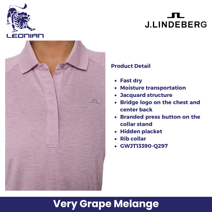 J.Lindeberg Minnie Polo Women's Golf Shirt