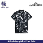 J.Lindeberg Miro Print Polo