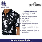 J.Lindeberg Miro Print Polo