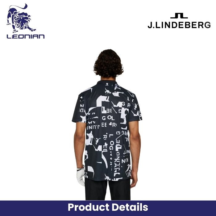 J.Lindeberg Miro Print Polo