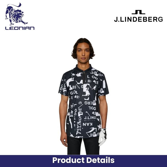J.Lindeberg Miro Print Polo