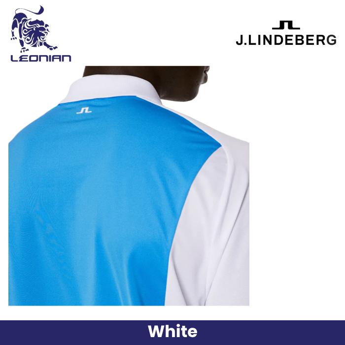 J.Lindeberg Nero Polo Men's Golf Shirt