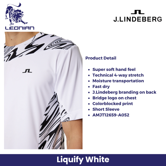 J.Lindeberg Niccolo T-shirt Men's Golf Shirt