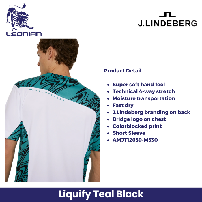 J.Lindeberg Niccolo T-shirt Men's Golf Shirt