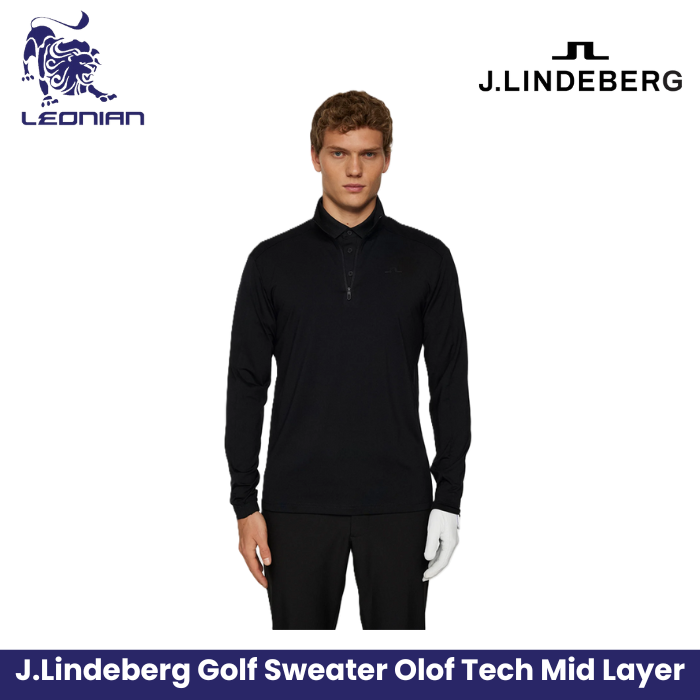 J.Lindeberg Olof Tech Mid Layer Men's Golf Jacket