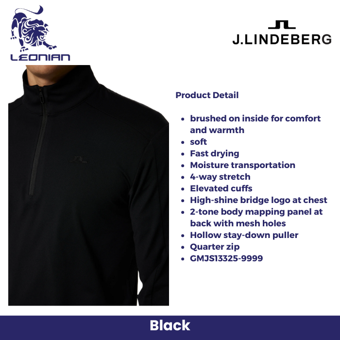 J.Lindeberg Olof Tech Mid Layer Men's Golf Jacket