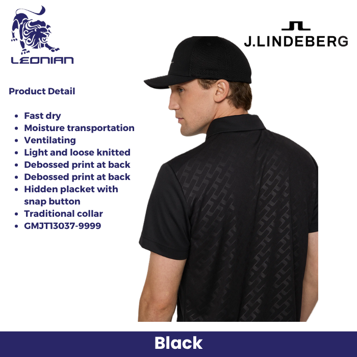 J.Lindeberg Peat Polo Men's Golf Shirt