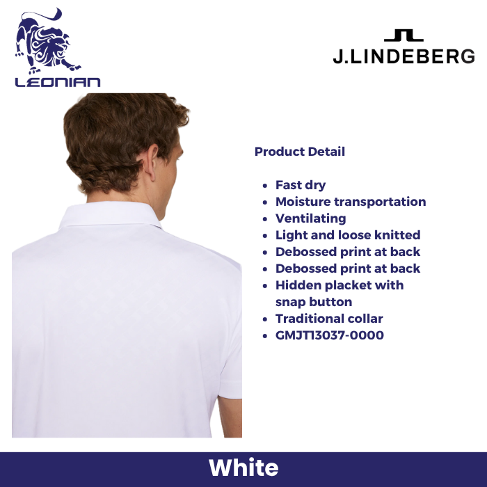J.Lindeberg Peat Polo Men's Golf Shirt
