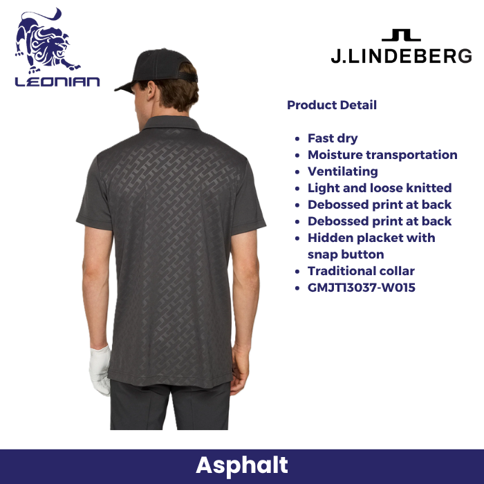 J.Lindeberg Peat Polo Men's Golf Shirt