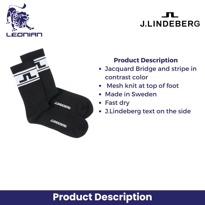 J.Lindeberg Percy Sock