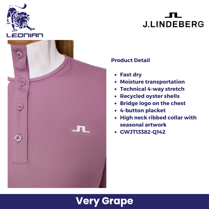 J.Lindeberg Piper Polo Women's Golf Shirt