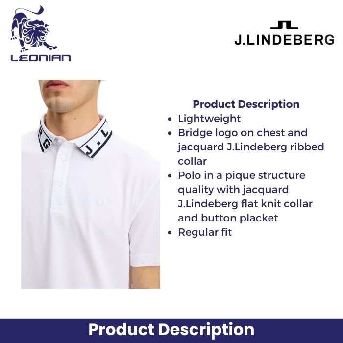 J.Lindeberg Pique Polo