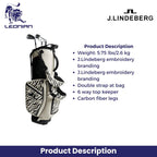 J.Lindeberg Play Stand Bag Print