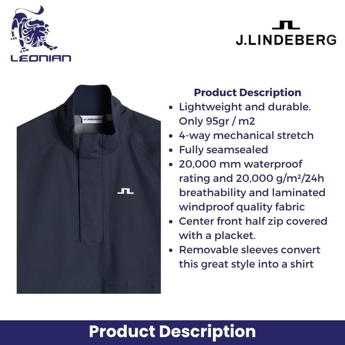 J.Lindeberg Players Rain Shirt