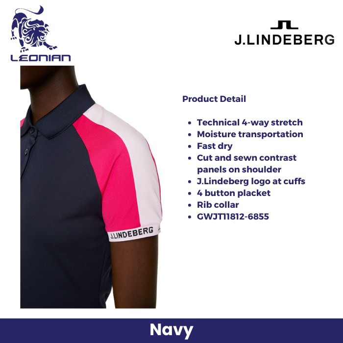 J.Lindeberg Priya Polo Women's Golf Shirt