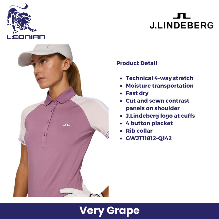 J.Lindeberg Priya Polo Women's Golf Shirt