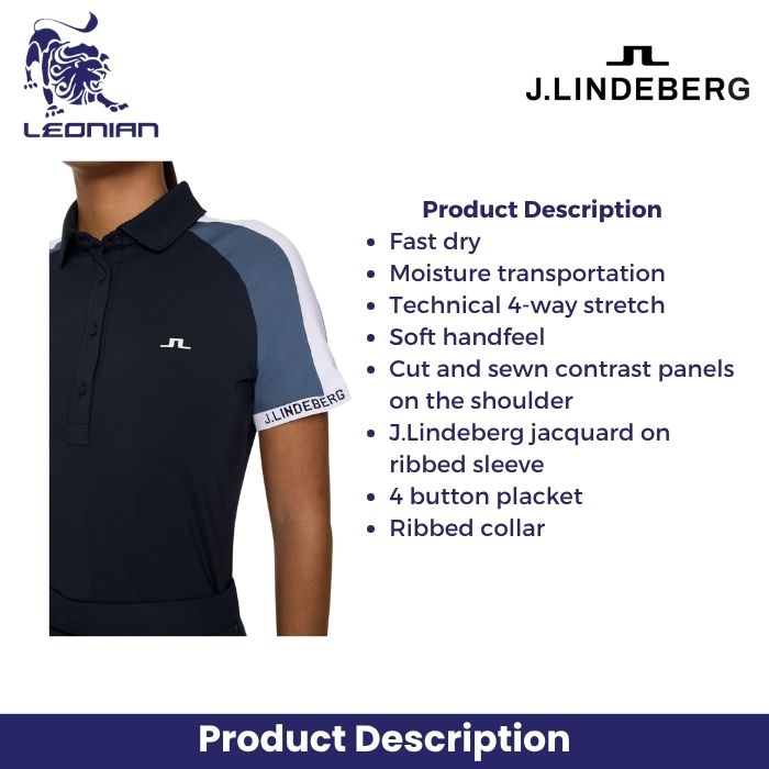 J.Lindeberg Priya Polo Women's Golf Shirt