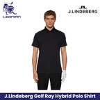 J.Lindeberg Ray Hybrid Polo Men's Golf Shirt