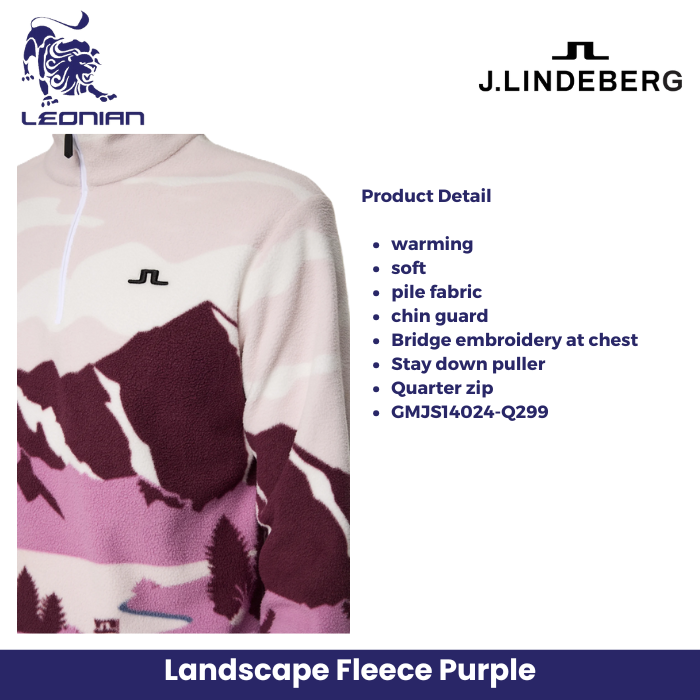 J.Lindeberg Sammie Pile Jacket Men's Golf Jacket