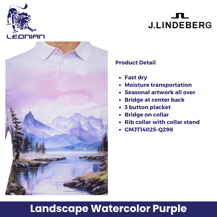 J.Lindeberg Samuel Polo Men's Golf Shirt