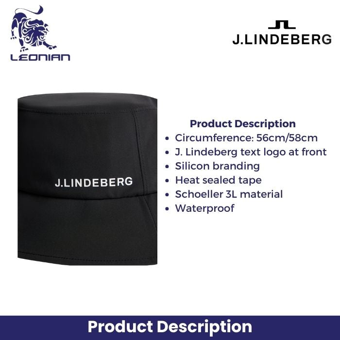 J.Lindeberg Sandy Rain Bucket Hat