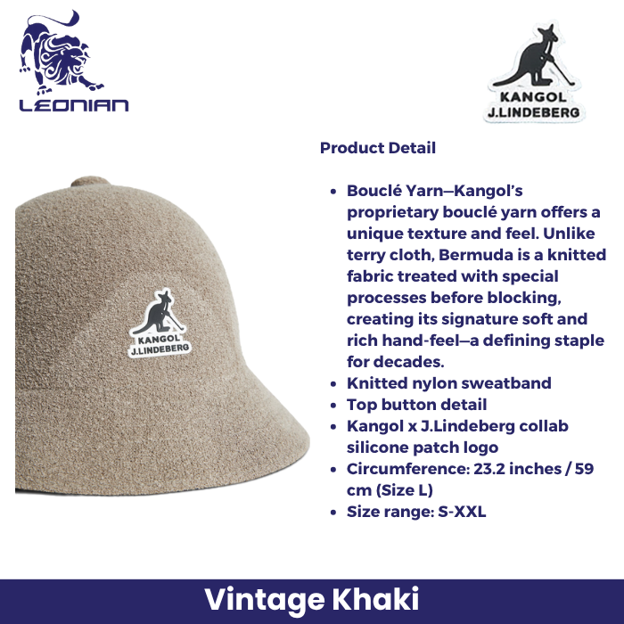 J.Lindeberg Scarlett Casual Bucket Hat