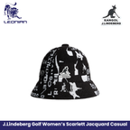 J.Lindeberg Scarlett Jacquard Casual Bucket Hat