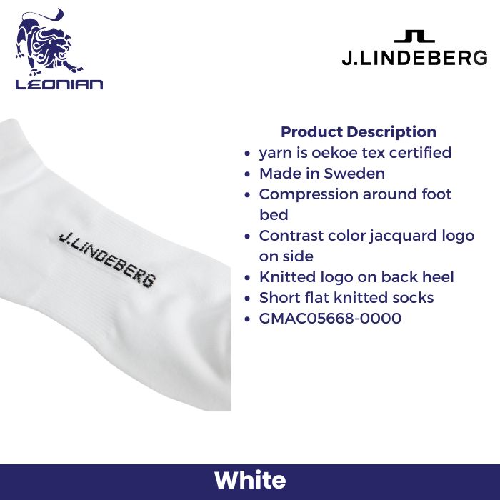 J.Lindeberg Short Golf Sock