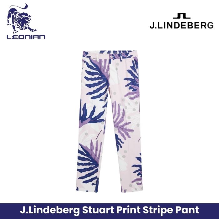 J.Lindeberg Stuart Print Stripe Pant