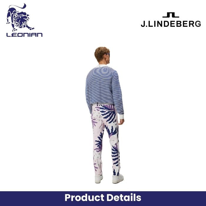 J.Lindeberg Stuart Print Stripe Pant