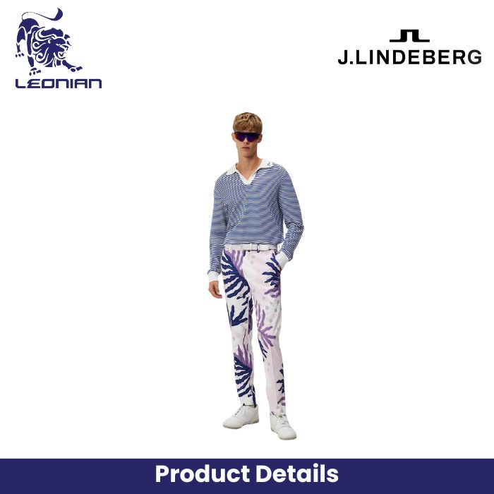 J.Lindeberg Stuart Print Stripe Pant