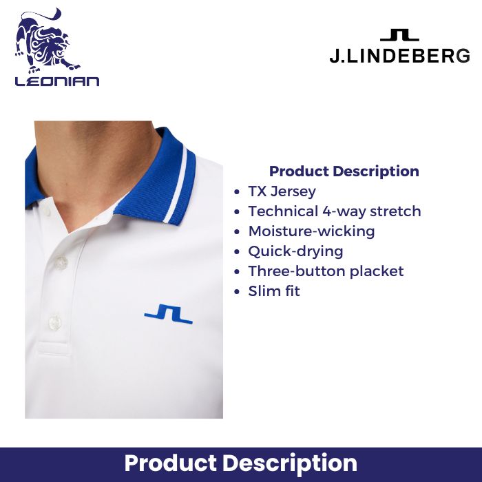 J.Lindeberg Taiden Slim Fit Polo