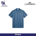 J.Lindeberg Theo Printed Mesh Polo