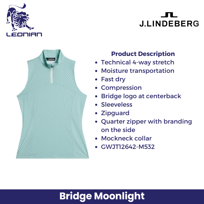 J.Lindeberg Tiana Print Sleeveless Top Women's