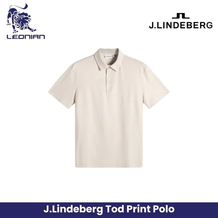 J.Lindeberg Tod Print Polo