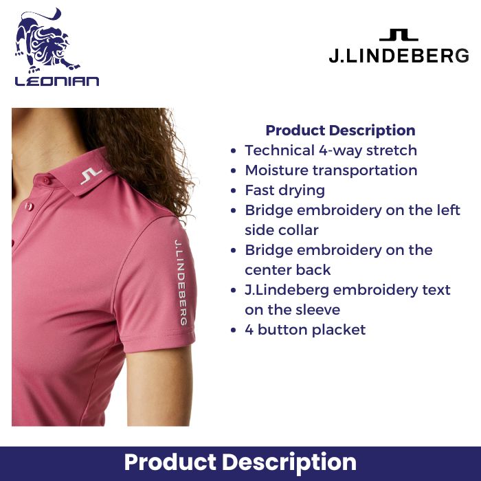 J.Lindeberg Tour Tech Polo Women's Shirt