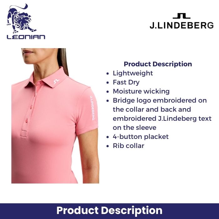J.Lindeberg Tour Tech Polo Women's