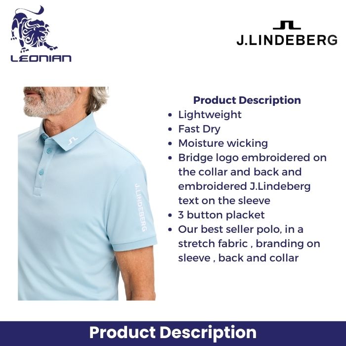 J.Lindeberg Tour Tech Polo