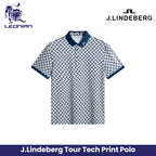 J.Lindeberg Tour Tech Print Polo