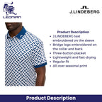 J.Lindeberg Tour Tech Print Polo