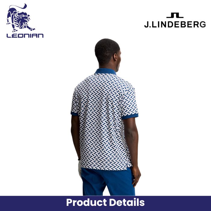 J.Lindeberg Tour Tech Print Polo