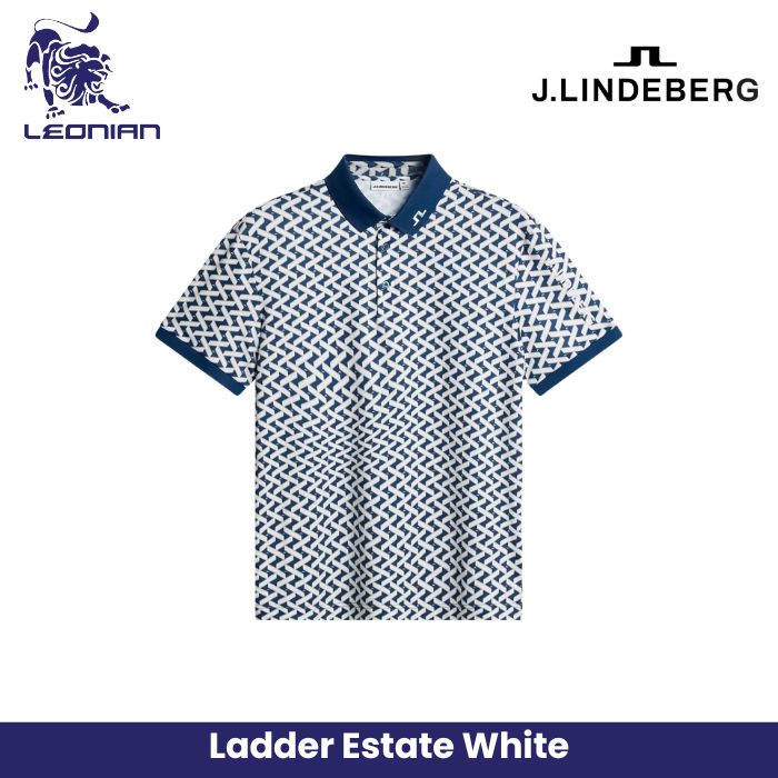 J.Lindeberg Tour Tech Print Polo