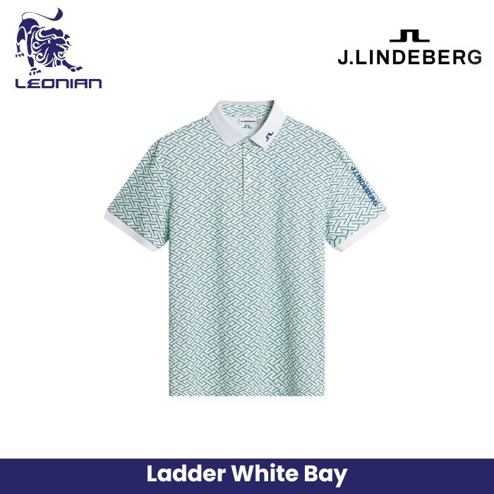 J.Lindeberg Tour Tech Print Polo